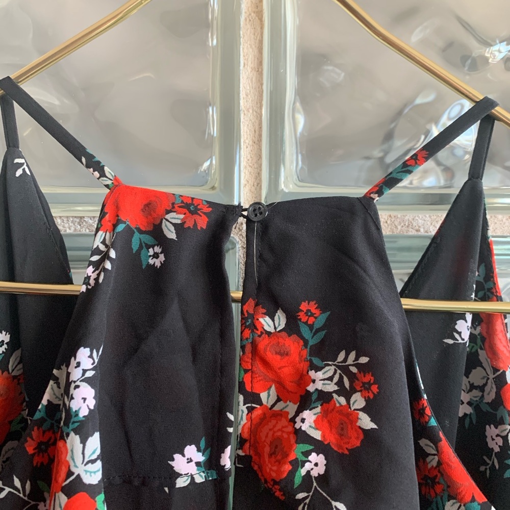 H&M Long Sleeve Floral Cut Out Dress - Picture 7 of 9